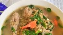Mung Bean Soup with Pork (Ginisang Munggo) Mung Bean Soup with Pork (Ginisang Munggo)