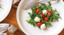 Arugula Caprese Salad Arugula Caprese Salad