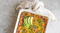 Healthy Vegan Enchilada Casserole Healthy Vegan Enchilada Casserole