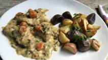 Pork Medallions with Creamy Mushroom Herb Sauce Recipe Pork Medallions with Creamy Mushroom Herb Sauce Recipe
