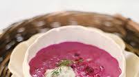Summer Borscht with Tzatziki Summer Borscht with Tzatziki