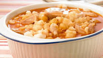 Pozole de garbanzo Pozole de garbanzo