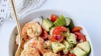 Mediterranean Shrimp Bowls Mediterranean Shrimp Bowls