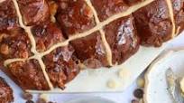 Chocolate Hot Cross Buns! Chocolate Hot Cross Buns!