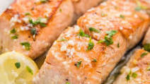 Lemon Garlic Salmon (Whole30, Paleo, Low Carb, Keto) Lemon Garlic Salmon (Whole30, Paleo, Low Carb, Keto)