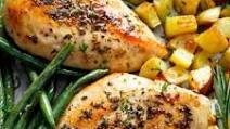 Sheet Pan Garlic Herb Butter Chicken & Potatoes Sheet Pan Garlic Herb Butter Chicken & Potatoes