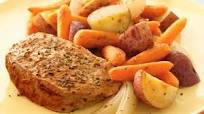 Herb Roasted Pork Chops and Vegetables Herb Roasted Pork Chops and Vegetables