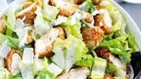 Crispy Chicken Caesar Salad Crispy Chicken Caesar Salad