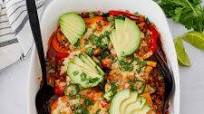 Easy Chicken Enchilada Stuffed Peppers Easy Chicken Enchilada Stuffed Peppers