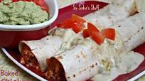 Baked Chicken Chimichanga Baked Chicken Chimichanga