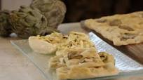 Receta de Focaccia con Burrata y Alcachofas Crocantes Receta de Focaccia con Burrata y Alcachofas Crocantes