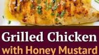 Grilled Chicken with Honey Mustard Glaze Grilled Chicken with Honey Mustard Glaze
