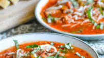 'Tastes Just Like' Pizza Soup 'Tastes Just Like' Pizza Soup