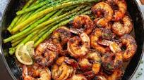 Blackened Shrimp and Asparagus Skillet (20 Minutes) Blackened Shrimp and Asparagus Skillet (20 Minutes)