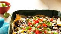 Black Bean & Chicken Enchilada Lasagna Black Bean & Chicken Enchilada Lasagna