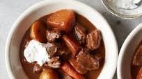 Pressure Cooker Guinness Beef Stew With Horseradish Cream Pressure Cooker Guinness Beef Stew With Horseradish Cream
