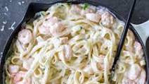 Shrimp Fettuccine Alfredo Recipe (30 Minutes) Shrimp Fettuccine Alfredo Recipe (30 Minutes)