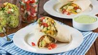 Bacon & Egg Breakfast Burrito Bacon & Egg Breakfast Burrito
