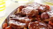 Barbecued Pork Chop Supper Barbecued Pork Chop Supper