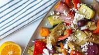 Roasted Greek Salad Roasted Greek Salad