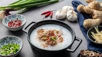 Chicken Meat Ball Congee Chicken Meat Ball Congee