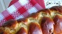 Czech/Bohemian Braided Egg Bread With Raisins (Houska) Czech/Bohemian Braided Egg Bread With Raisins (Houska)