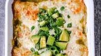 Creamy Green Chile Chicken Enchiladas Creamy Green Chile Chicken Enchiladas