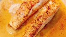 Pan-Seared Grouper with Lemon Wine Sauce Pan-Seared Grouper with Lemon Wine Sauce