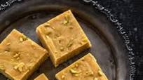 Besan Burfi Besan Burfi