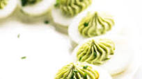 Guacamole Deviled Eggs Guacamole Deviled Eggs