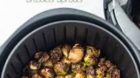 Crispy Air Fryer Roasted Brussels Sprouts Crispy Air Fryer Roasted Brussels Sprouts