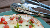 Grilled Chicken Bruschetta Thin Crust Pizza Grilled Chicken Bruschetta Thin Crust Pizza