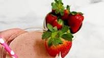 Chocolate Covered Strawberry Protein Smoothie Chocolate Covered Strawberry Protein Smoothie