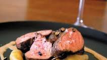 Juniper-Spiced Venison with Brown Goat Cheese Sauce Juniper-Spiced Venison with Brown Goat Cheese Sauce