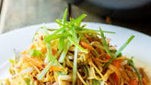 Cantonese Pan Fried Noodles (Pork Lo Mein) Cantonese Pan Fried Noodles (Pork Lo Mein)
