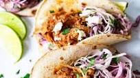 Slow Cooker Pulled Pork Tacos with Cilantro Lime Slaw Slow Cooker Pulled Pork Tacos with Cilantro Lime Slaw