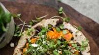 Cilantro Sweet Potato Tostada with Black Beans Cilantro Sweet Potato Tostada with Black Beans