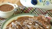 Beef Shoulder Roast with Red Wine Mushroom Gravy Beef Shoulder Roast with Red Wine Mushroom Gravy