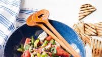 Watermelon and feta salad Watermelon and feta salad