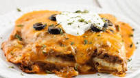 Crock Pot Ground Beef Enchilada Casserole Crock Pot Ground Beef Enchilada Casserole