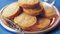 Parmesan & Thyme Crackers | Recipes Parmesan & Thyme Crackers | Recipes