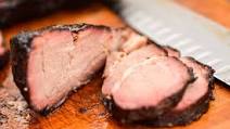 Smoked Char Siu Pork Shoulder Steaks Smoked Char Siu Pork Shoulder Steaks