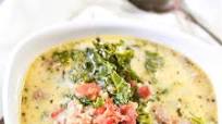 Keto Creamy Tuscan Sausage Soup Keto Creamy Tuscan Sausage Soup