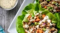 Instant Pot Buffalo & Ranch Turkey Lettuce Wraps Instant Pot Buffalo & Ranch Turkey Lettuce Wraps