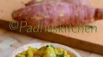 Sweet Potato Curry-Sakkarai Valli Kizhungu Poriyal Sweet Potato Curry-Sakkarai Valli Kizhungu Poriyal