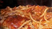 Three-Cheese Spaghetti Bake Three-Cheese Spaghetti Bake