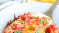 Cheesy Rotel Chicken Bake Cheesy Rotel Chicken Bake