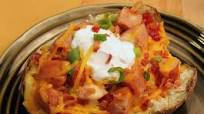 Easy Sausage-Stuffed Baked Potatoes Easy Sausage-Stuffed Baked Potatoes