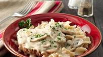 Smothered Pork Chops with Pasta Smothered Pork Chops with Pasta