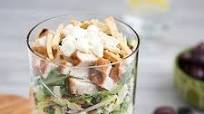 Mediterranean Crunch Salad with Grilled Chicken and Orzo Mediterranean Crunch Salad with Grilled Chicken and Orzo